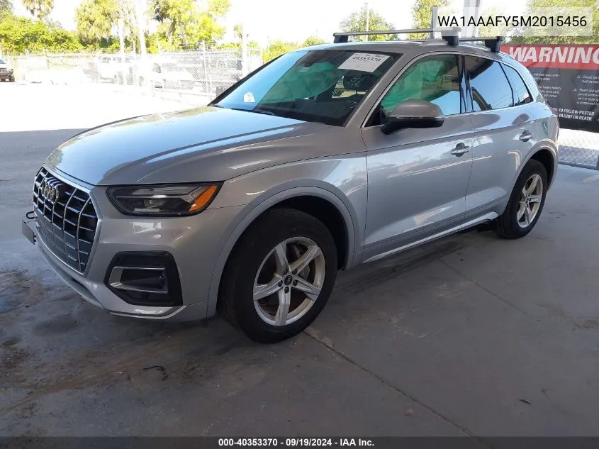 WA1AAAFY5M2015456 2021 Audi Q5 Premium 45 Tfsi Quattro S Tronic