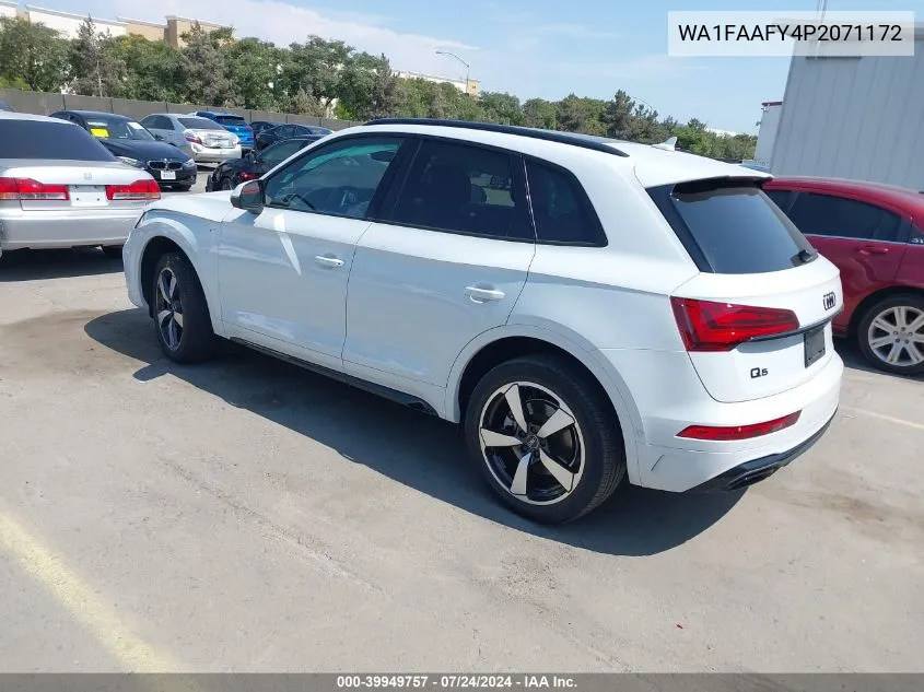 WA1FAAFY4P2071172 2023 Audi Q5 Prestige 45 Tfsi S Line Quattro S Tronic