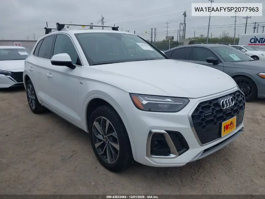WA1EAAFY5P2077963 2023 Audi Q5 Premium Plus 45 Tfsi S Line Quattro