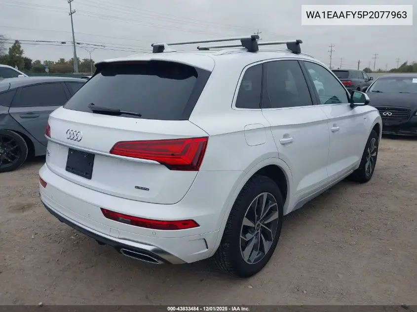 WA1EAAFY5P2077963 2023 Audi Q5 Premium Plus 45 Tfsi S Line Quattro