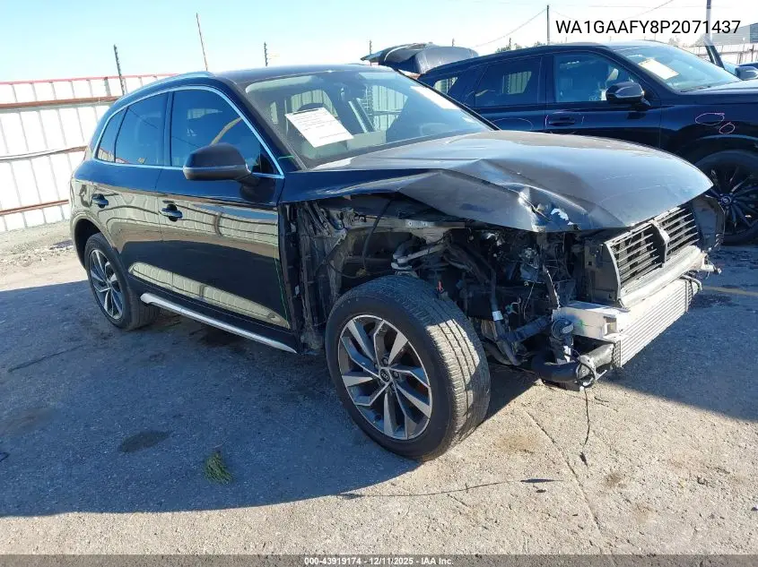 WA1GAAFY8P2071437 2023 Audi Q5 Premium 45 Tfsi S Line Quattro