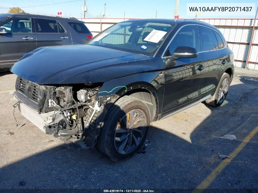 WA1GAAFY8P2071437 2023 Audi Q5 Premium 45 Tfsi S Line Quattro