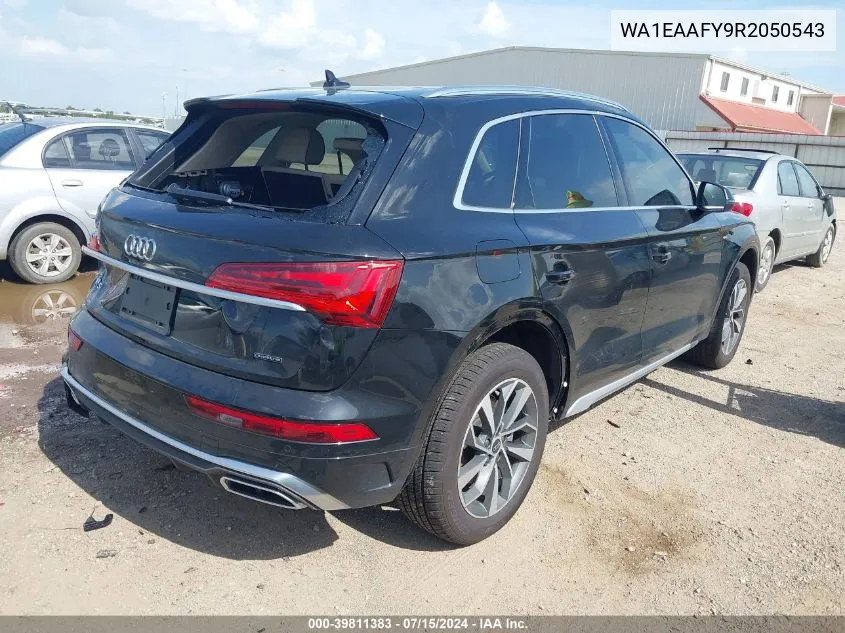 2024 Audi Q5 Premium Plus 45 Tfsi S Line Quattro VIN: WA1EAAFY9R2050543 Lot: 39811383