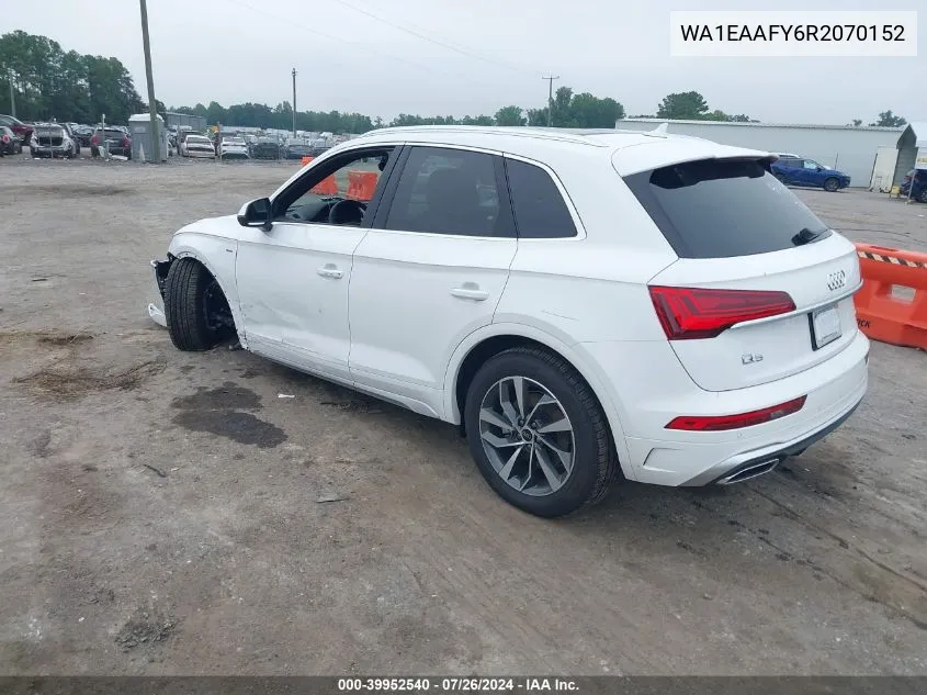 WA1EAAFY6R2070152 2024 Audi Q5 Premium Plus 45