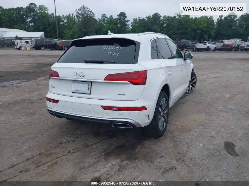 WA1EAAFY6R2070152 2024 Audi Q5 Premium Plus 45