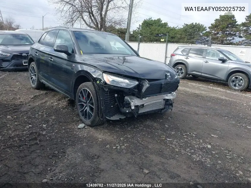 WA1EAAFY0S2025732 2025 Audi Q5