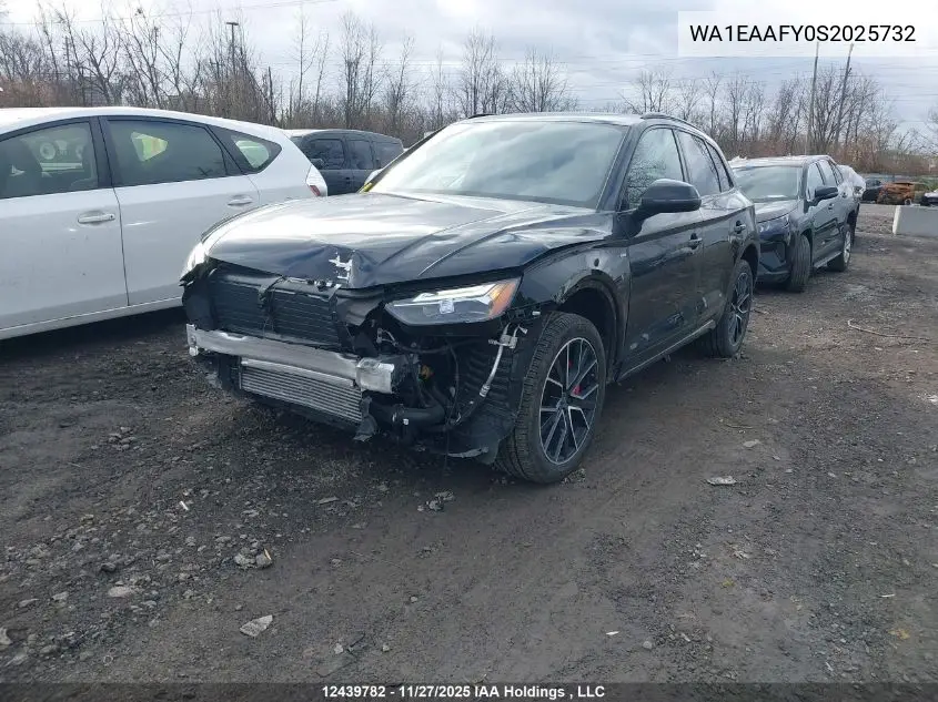 WA1EAAFY0S2025732 2025 Audi Q5