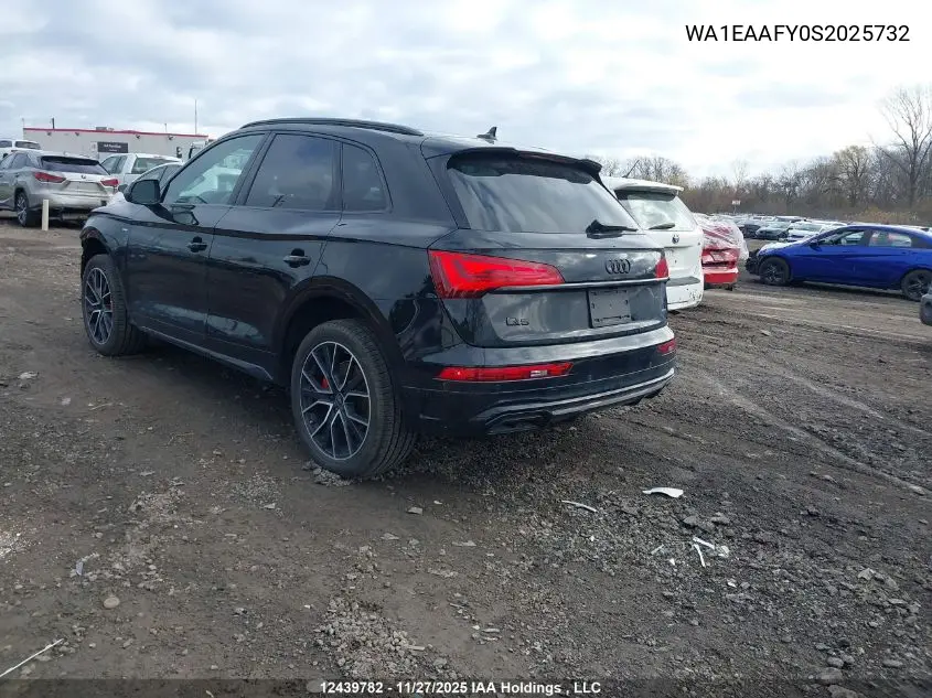 WA1EAAFY0S2025732 2025 Audi Q5