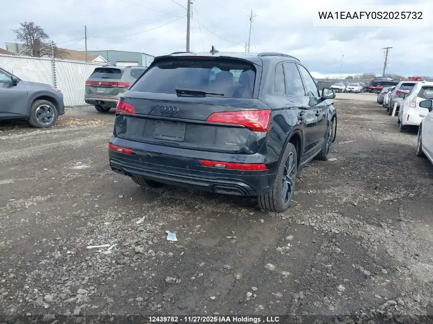 WA1EAAFY0S2025732 2025 Audi Q5
