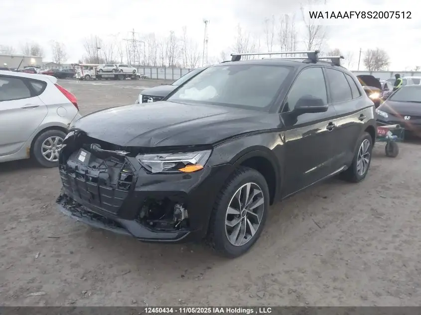 WA1AAAFY8S2007512 2025 Audi Q5