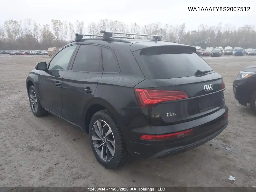 WA1AAAFY8S2007512 2025 Audi Q5