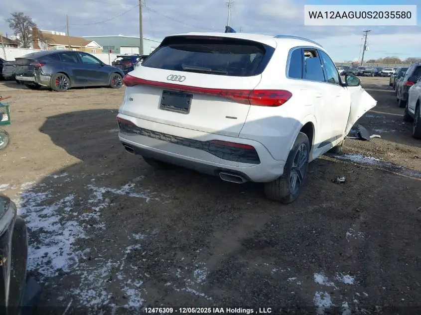 WA12AAGU0S2035580 2025 Audi Q5 Premium Plus