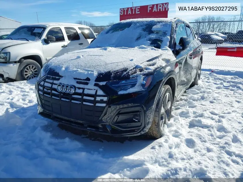 WA1ABAFY9S2027295 2025 Audi Q5 Premium 40 Tfsi Quattro S Tronic