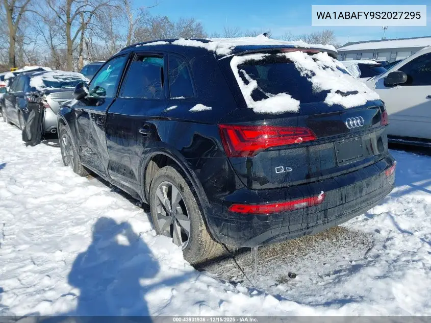 WA1ABAFY9S2027295 2025 Audi Q5 Premium 40 Tfsi Quattro S Tronic