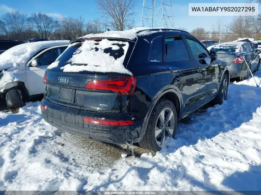 WA1ABAFY9S2027295 2025 Audi Q5 Premium 40 Tfsi Quattro S Tronic
