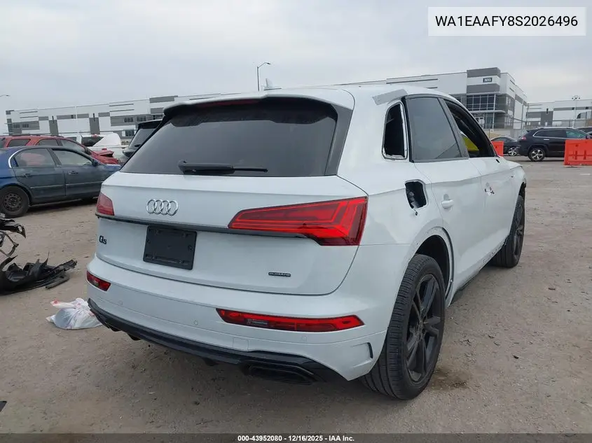 WA1EAAFY8S2026496 2025 Audi Q5 Premium Plus 45 Tfsi S Line Quattro S Tronic