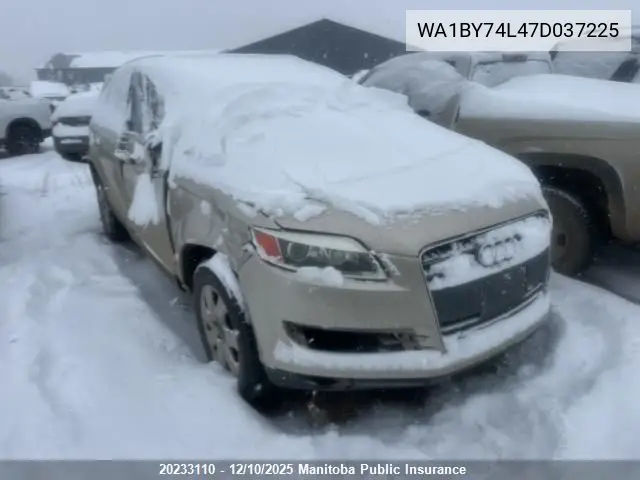 WA1BY74L47D037225 2007 Audi Q7 V6