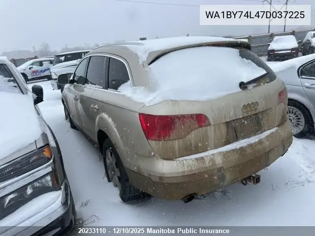 WA1BY74L47D037225 2007 Audi Q7 V6