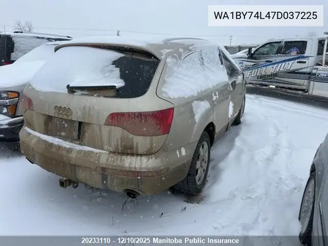 WA1BY74L47D037225 2007 Audi Q7 V6