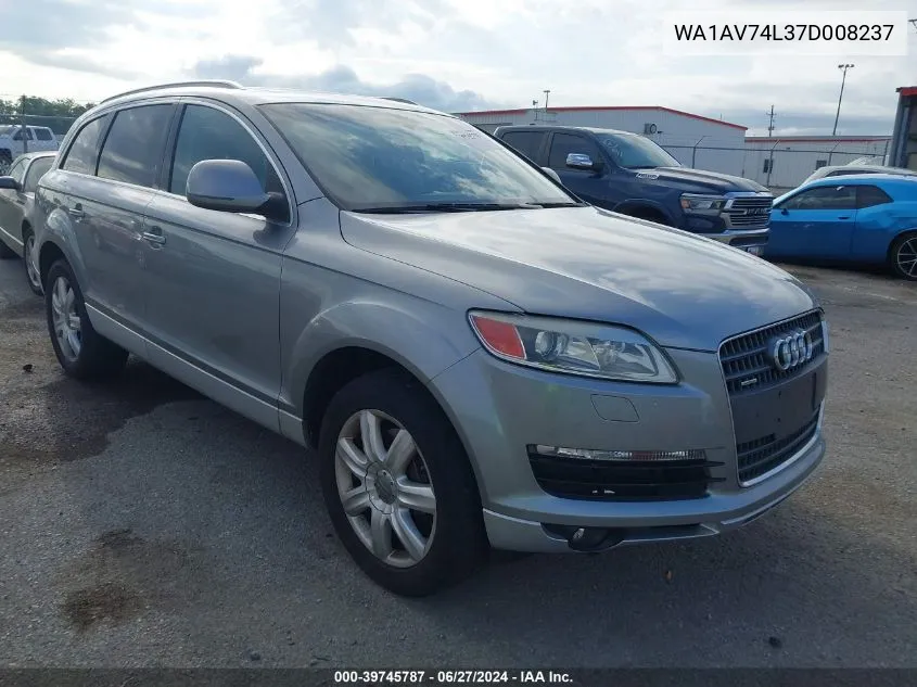 WA1AV74L37D008237 2007 Audi Q7 4.2