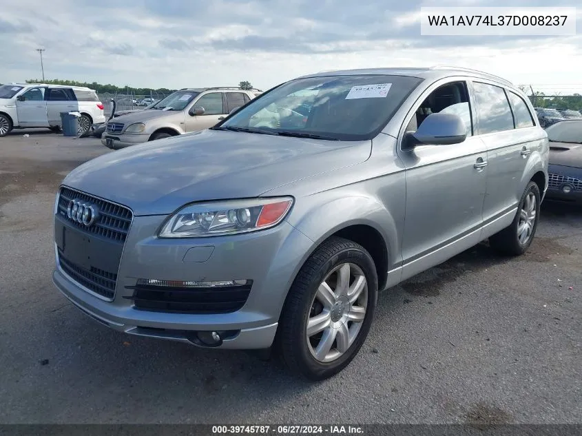 WA1AV74L37D008237 2007 Audi Q7 4.2