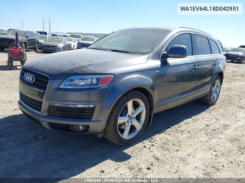 WA1EV64L18D042951 2008 Audi Q7