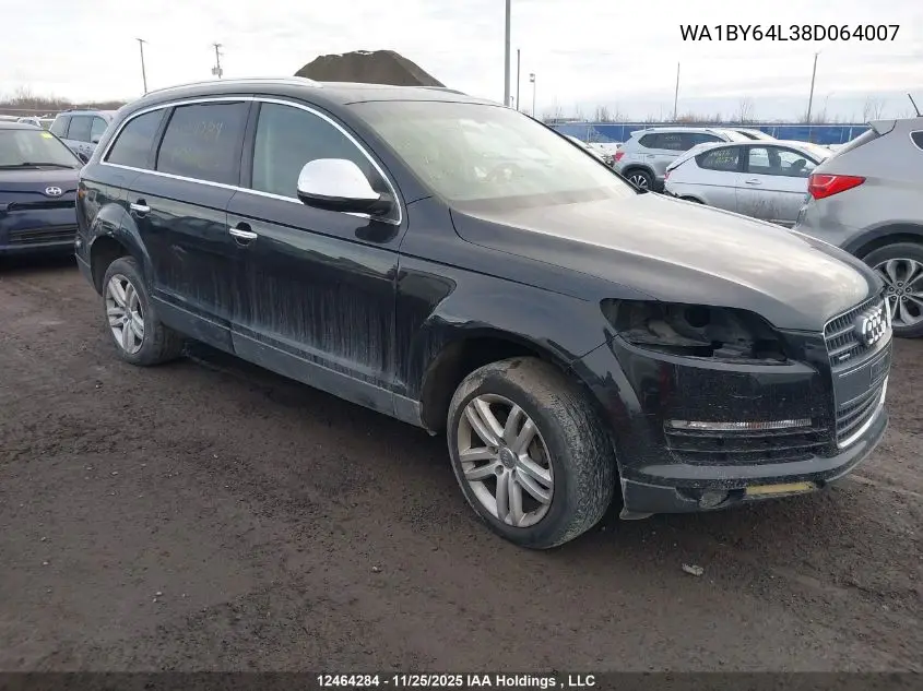 WA1BY64L38D064007 2008 Audi Q7 3.6 Premium