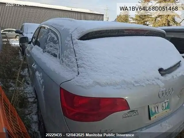 WA1BV64L68D051468 2008 Audi Q7 V8