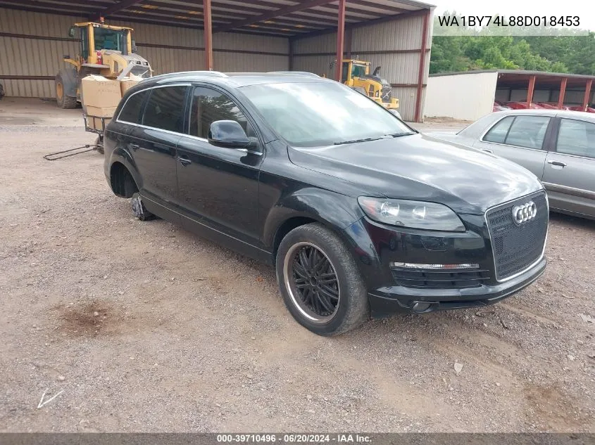 WA1BY74L88D018453 2008 Audi Q7 3.6 Premium