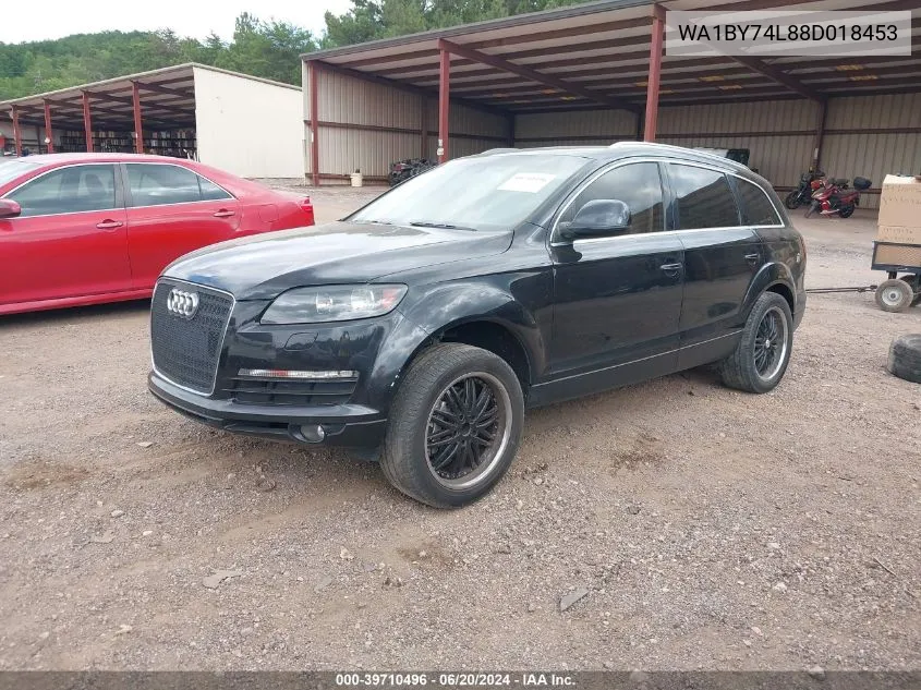 WA1BY74L88D018453 2008 Audi Q7 3.6 Premium