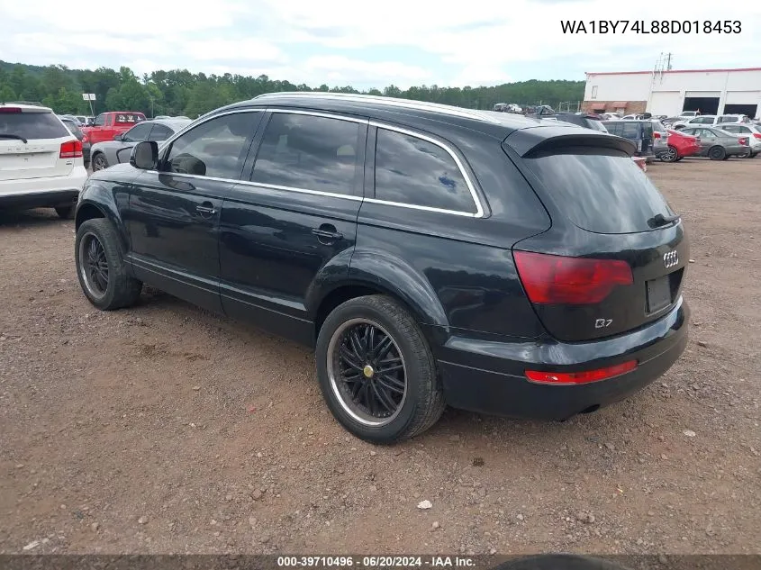 WA1BY74L88D018453 2008 Audi Q7 3.6 Premium