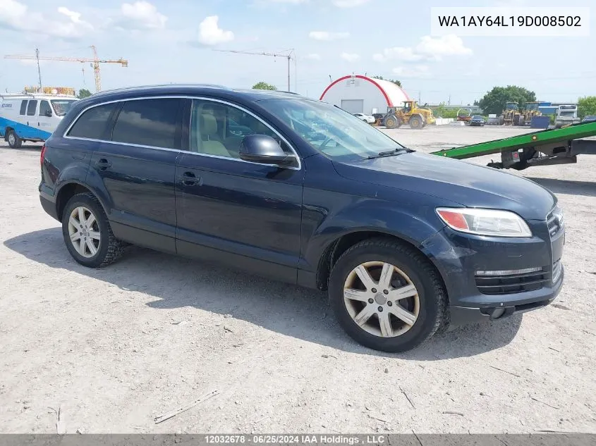 WA1AY64L19D008502 2009 Audi Q7