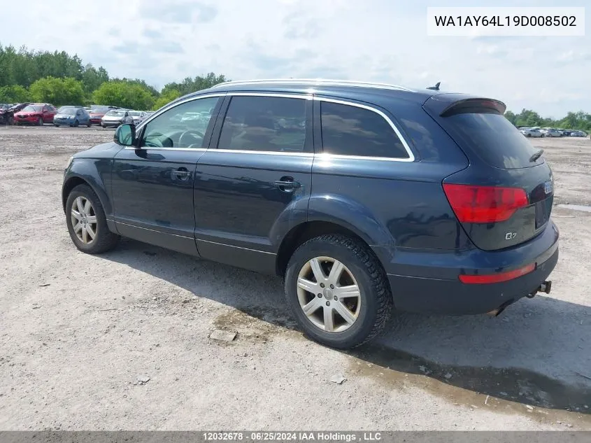 WA1AY64L19D008502 2009 Audi Q7