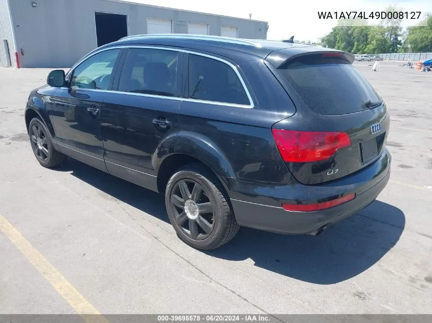 WA1AY74L49D008127 2009 Audi Q7 3.6 5 Passenger/3.6 Premium