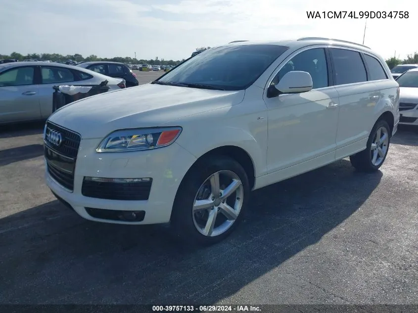 WA1CM74L99D034758 2009 Audi Q7 3.0 Tdi