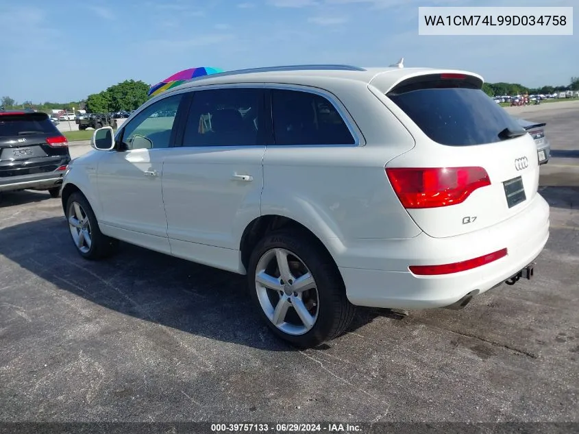 WA1CM74L99D034758 2009 Audi Q7 3.0 Tdi