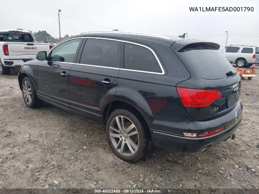 2010 Audi Q7 3.0 Tdi Premium VIN: WA1LMAFE5AD001790 Lot: 40322450