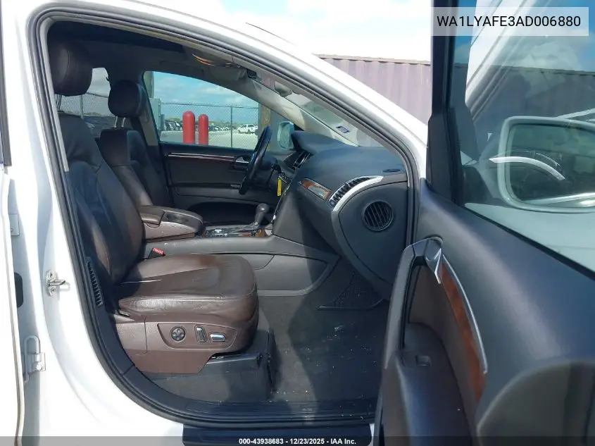 WA1LYAFE3AD006880 2010 Audi Q7 3.6 Premium