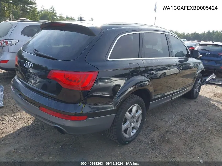 WA1CGAFEXBD005424 2011 Audi Q7 Premium