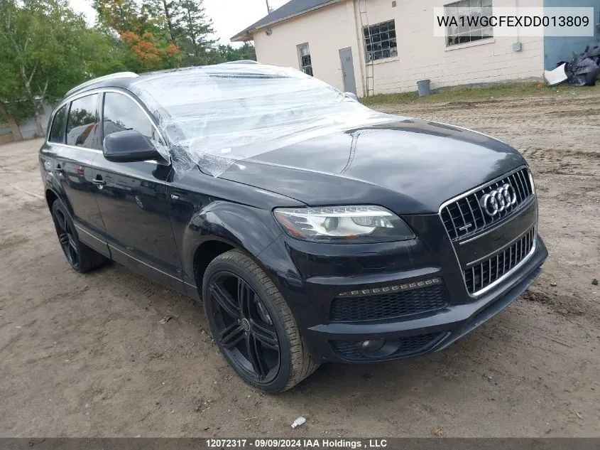 WA1WGCFEXDD013809 2013 Audi Q7