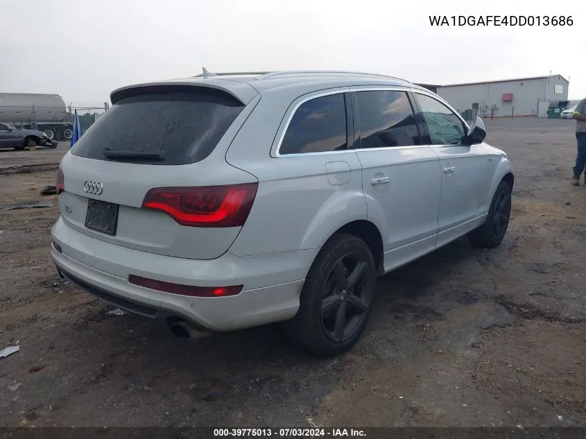 WA1DGAFE4DD013686 2013 Audi Q7 3.0T S Line Prestige