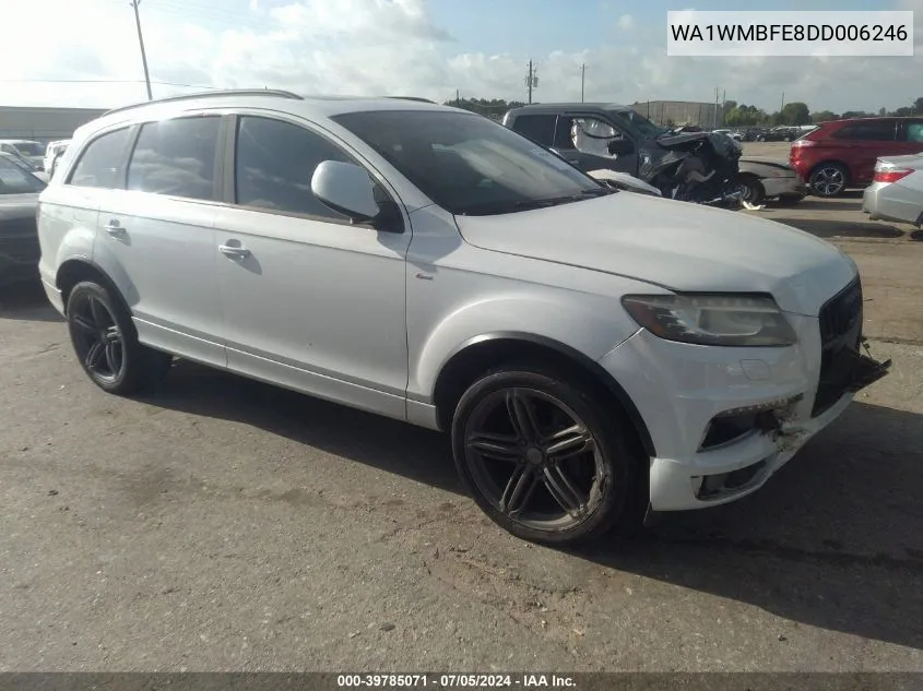 WA1WMBFE8DD006246 2013 Audi Q7 3.0 Tdi Premium