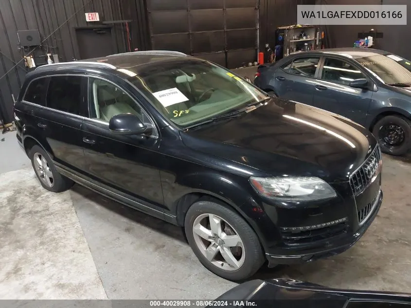 WA1LGAFEXDD016166 2013 Audi Q7 3.0T Premium