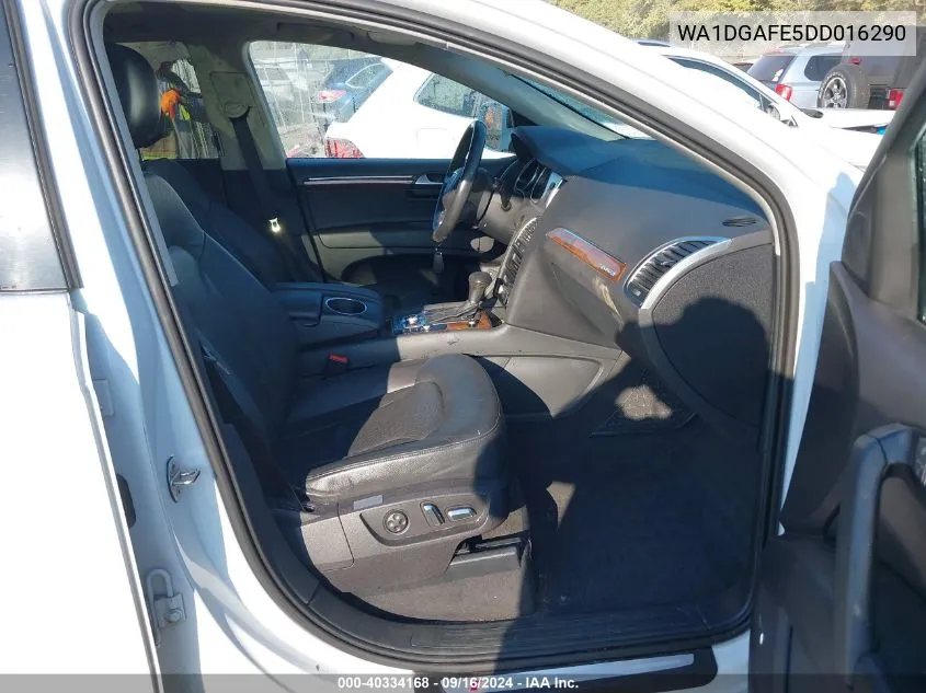 WA1DGAFE5DD016290 2013 Audi Q7 3.0T S Line Prestige