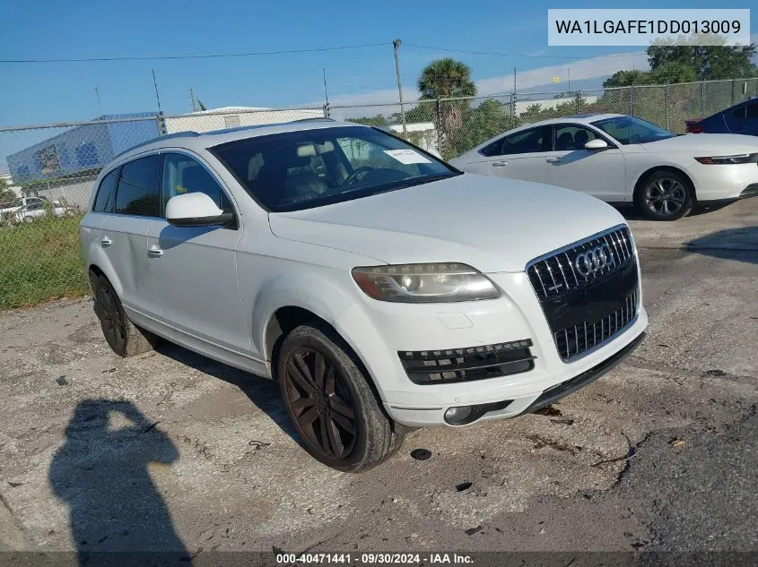 WA1LGAFE1DD013009 2013 Audi Q7 Premium Plus