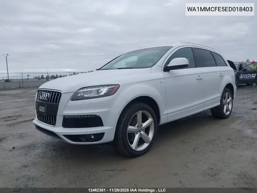 WA1MMCFE5ED018403 2014 Audi Q7 Premium Plus