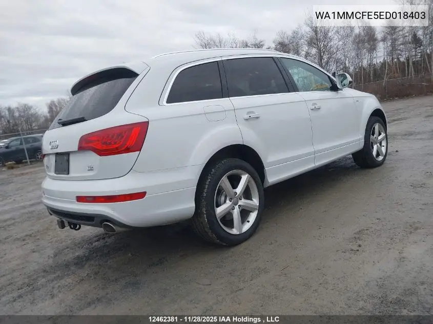 WA1MMCFE5ED018403 2014 Audi Q7 Premium Plus