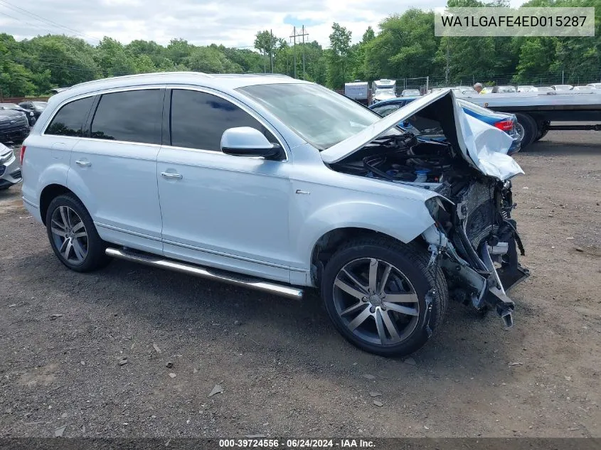 2014 Audi Q7 3.0T Premium VIN: WA1LGAFE4ED015287 Lot: 39724556