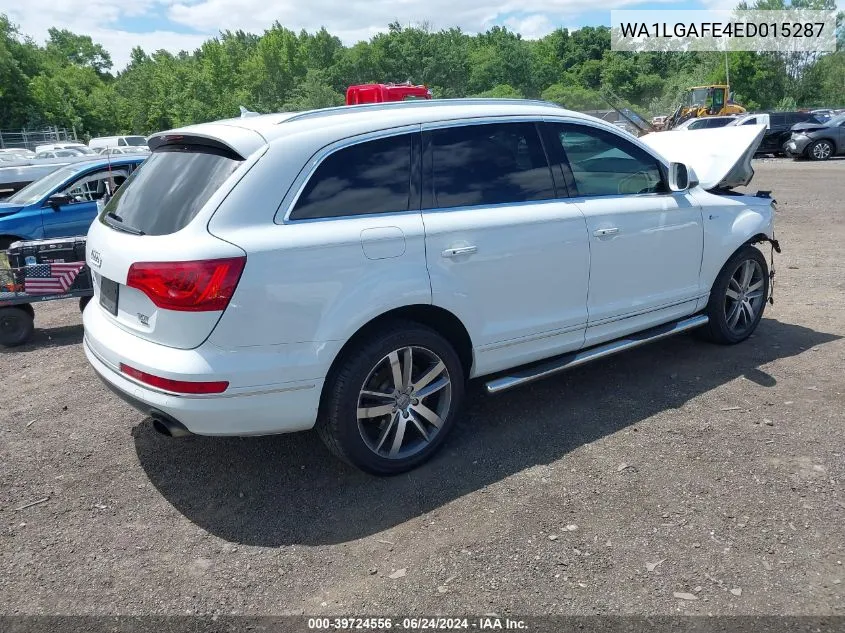 WA1LGAFE4ED015287 2014 Audi Q7 3.0T Premium