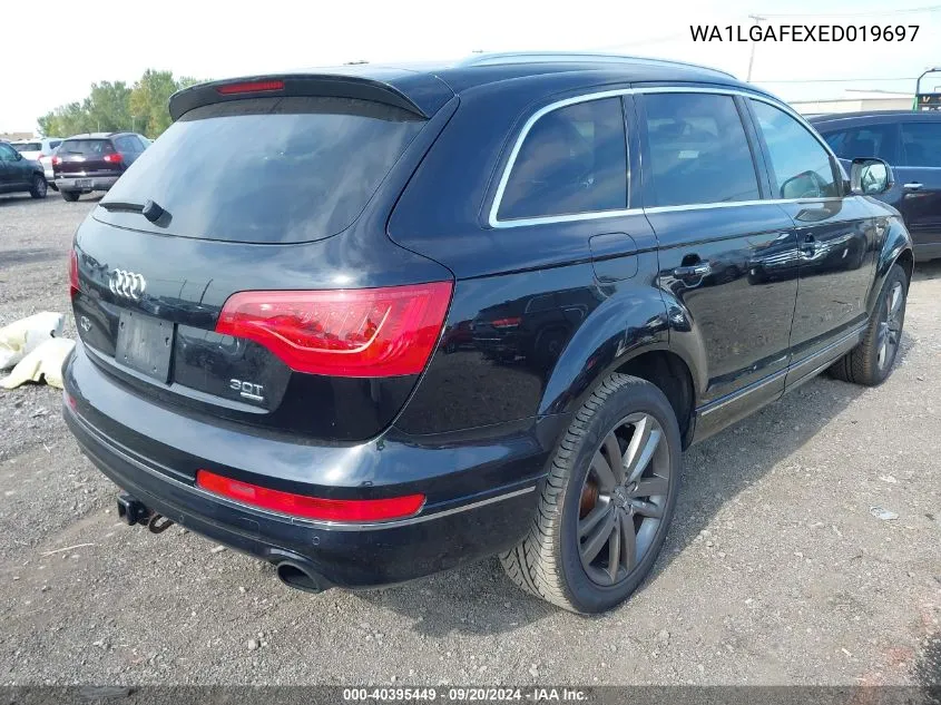 2014 Audi Q7 3.0T Premium VIN: WA1LGAFEXED019697 Lot: 40395449